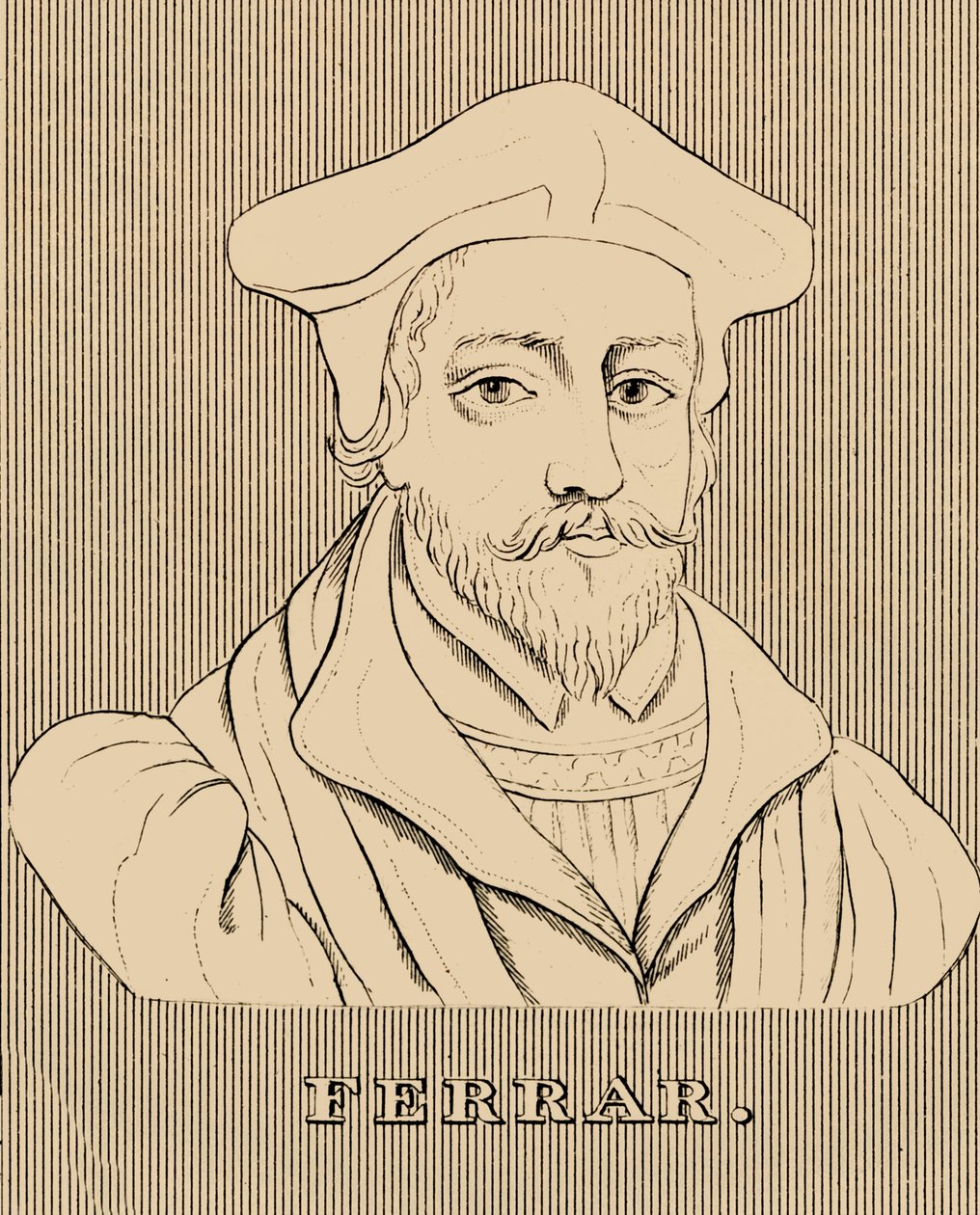 Ferrar, zemřel 1555, 1830. od Unbekannt