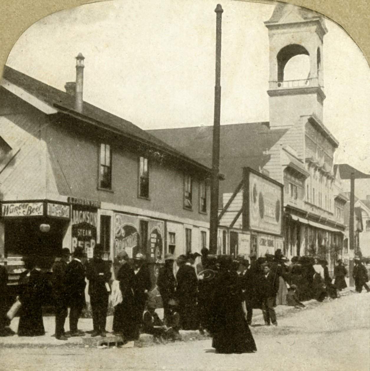 Přistání trajektu z Oaklandu, 1906. od Unbekannt