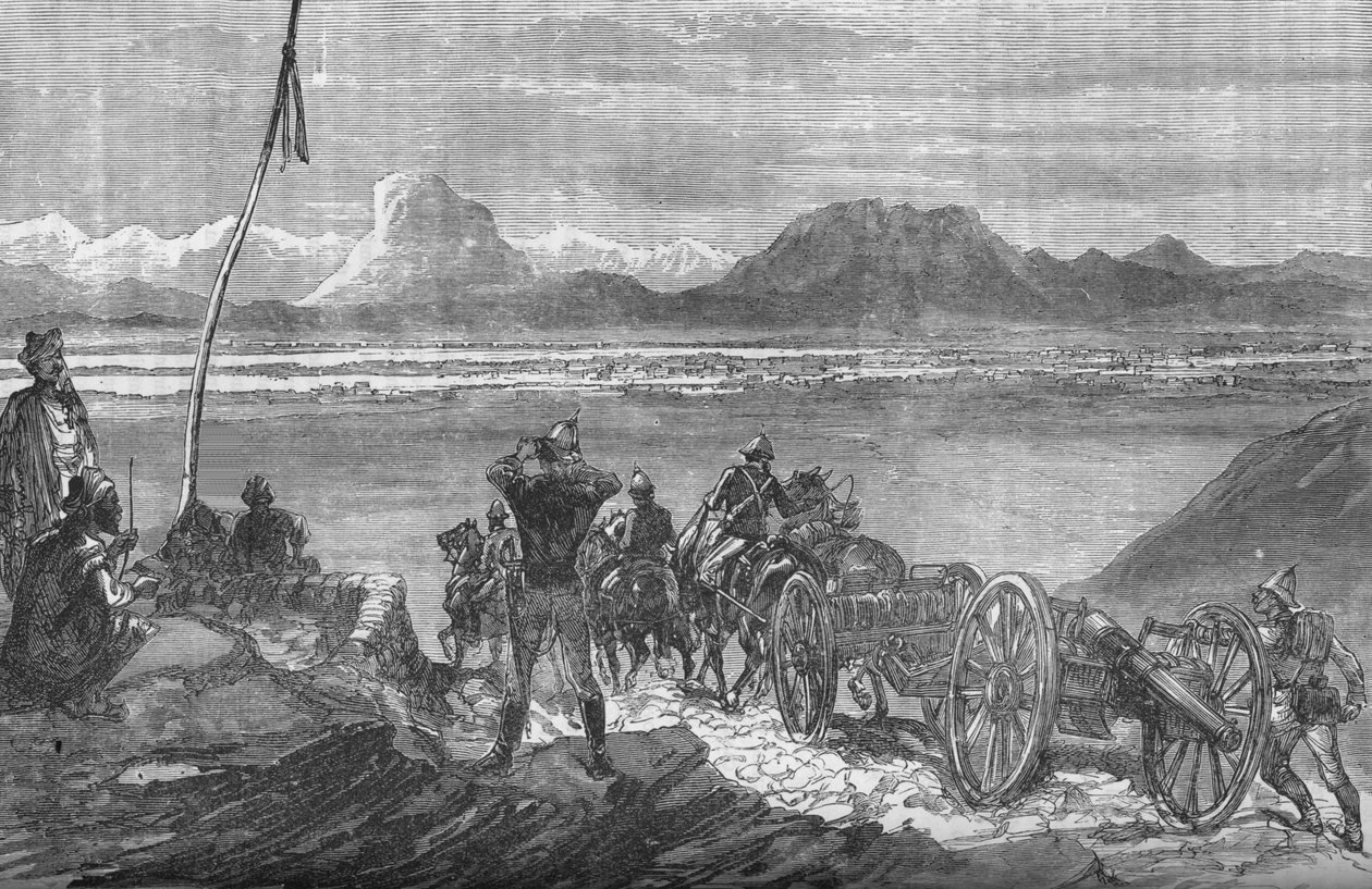 První pohled na Candahar, c1880 od Unbekannt