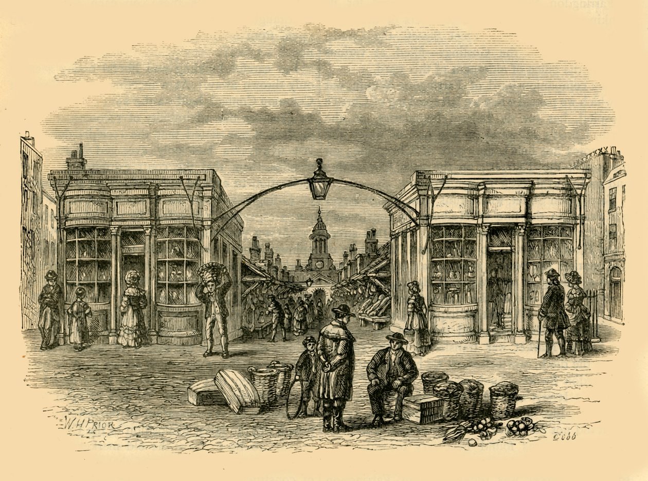 Fleet Market, c1872. od Unbekannt