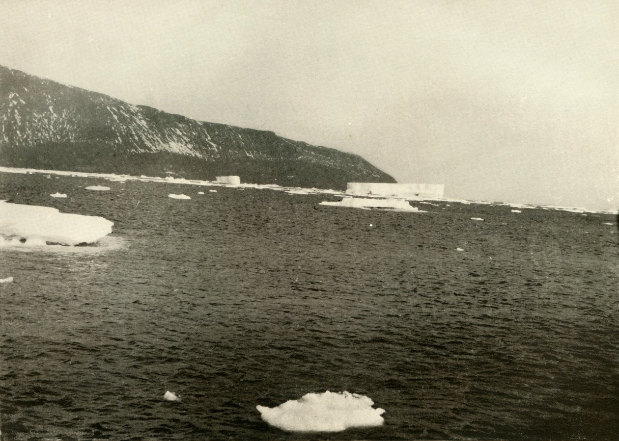 Plovoucí led u Cape Adare, c1908, 1909. od Unbekannt