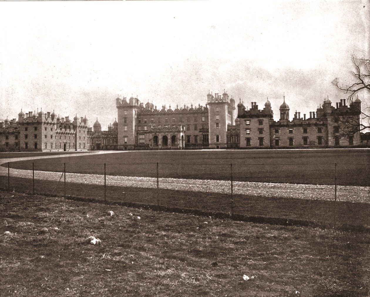 Floors Castle, Roxburghshire, Skotsko, 1894. od Unbekannt