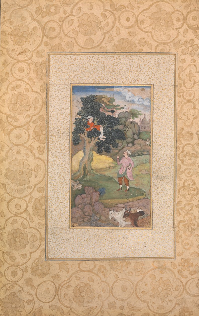 Folio z Kathasaritsagara, ca. 1590. od Unbekannt
