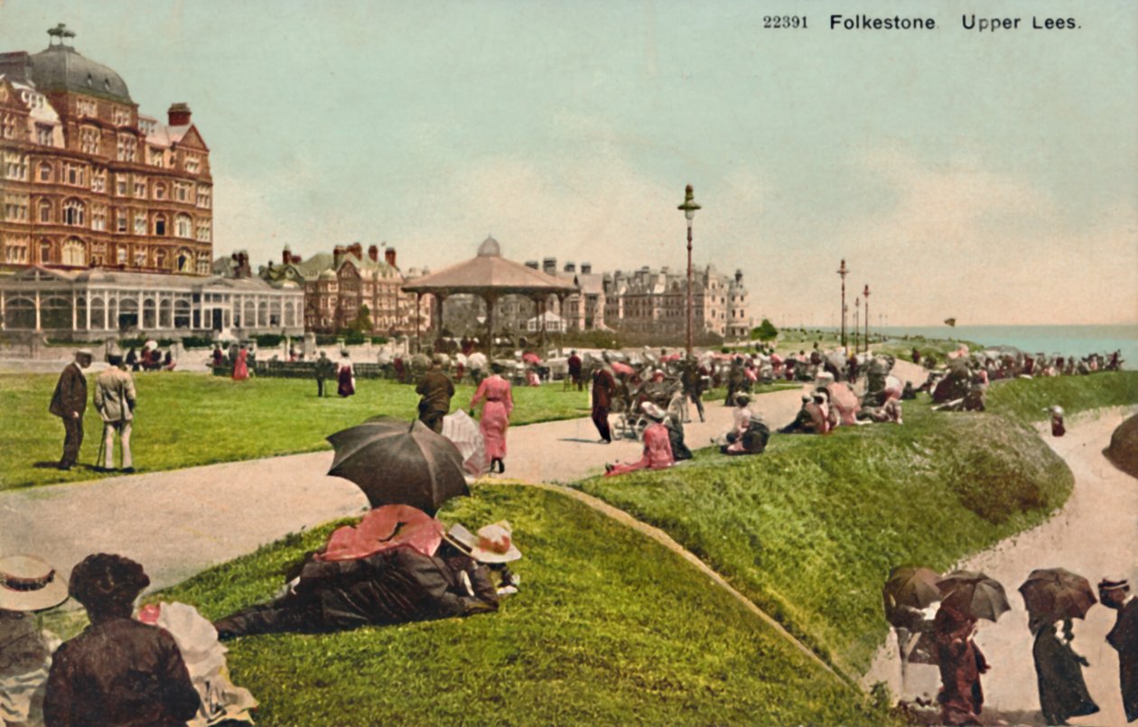 Folkestone. Horní Lees, konec 19.-začátek 20. století od Unbekannt