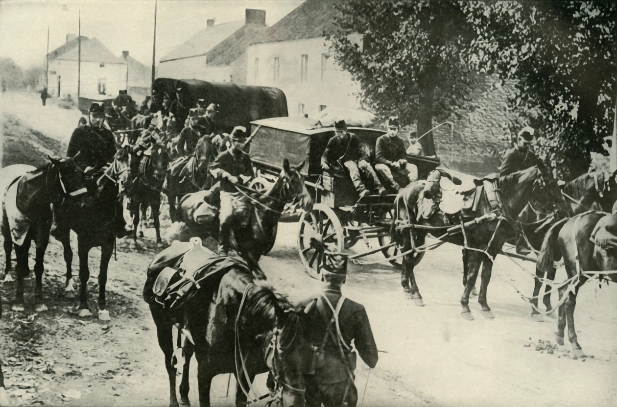 Jídlo pro obránce Liége, 1919. od Unbekannt
