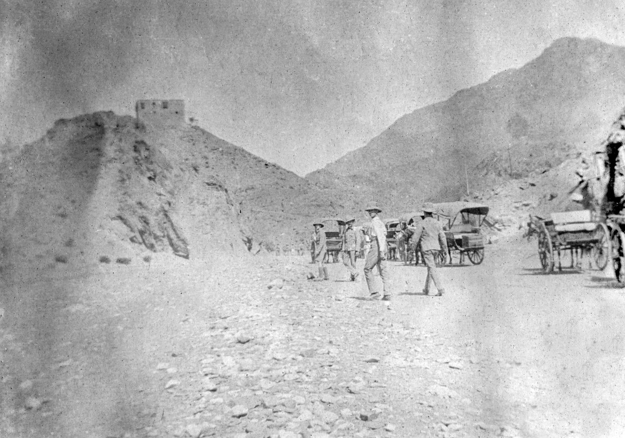 Pevnost v průsmyku Khyber, 1917 od Unbekannt