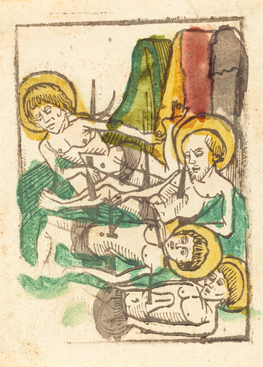 Čtyři mučedníci - Saint Acacius, c. 1480. od Unbekannt
