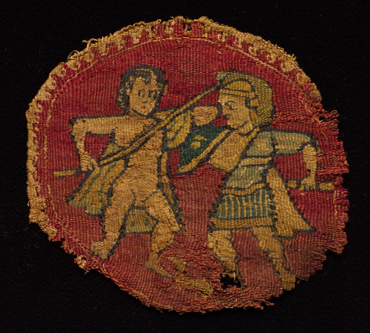 Čtyři segmenty z tuniky, 650 - 750. od Unbekannt