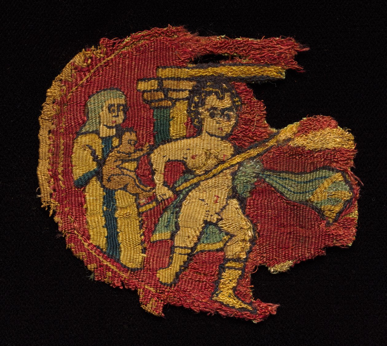 Čtyři segmenty z tuniky, 650 - 750. od Unbekannt