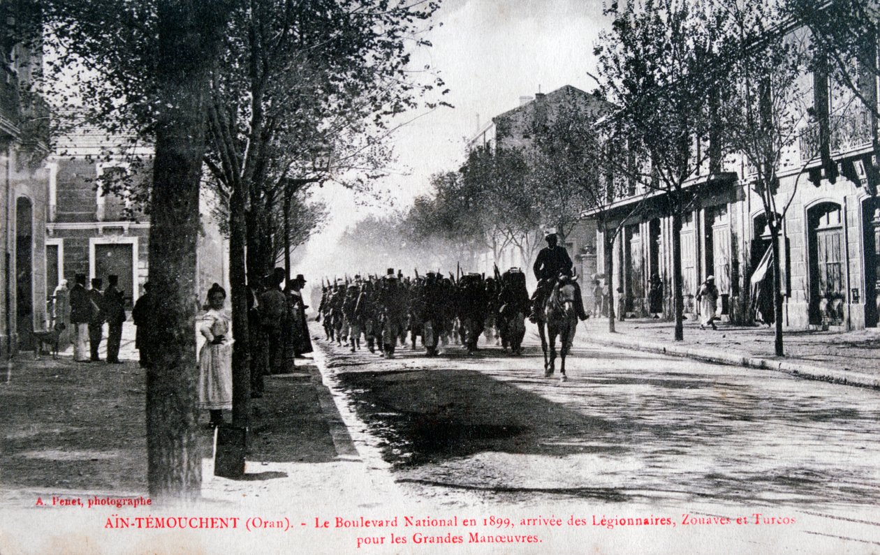Francouzská cizinecká legie, Ain Temouchent, Alžírsko, 1899 od Unbekannt