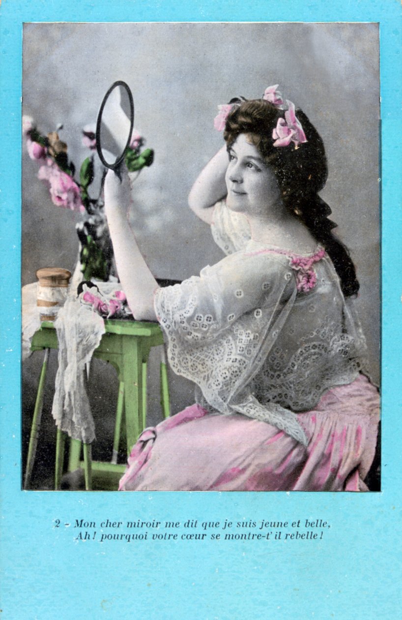 Francouzská pohlednice, c1900 od Unbekannt