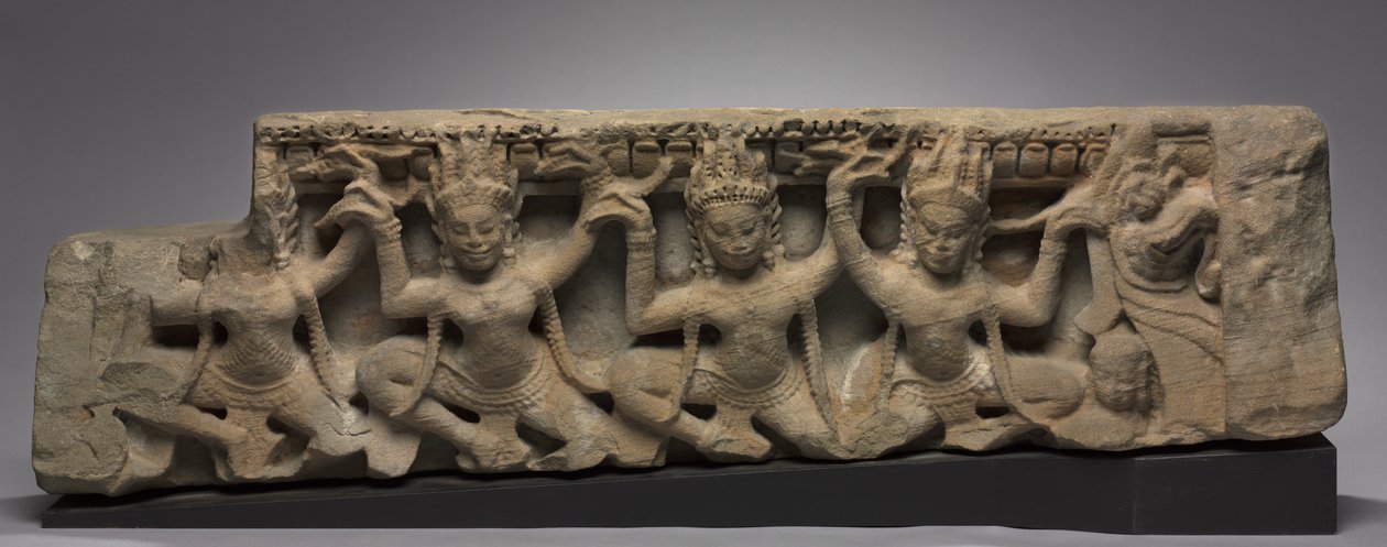 Frieze s Apsaras, konec 1100. od Unbekannt