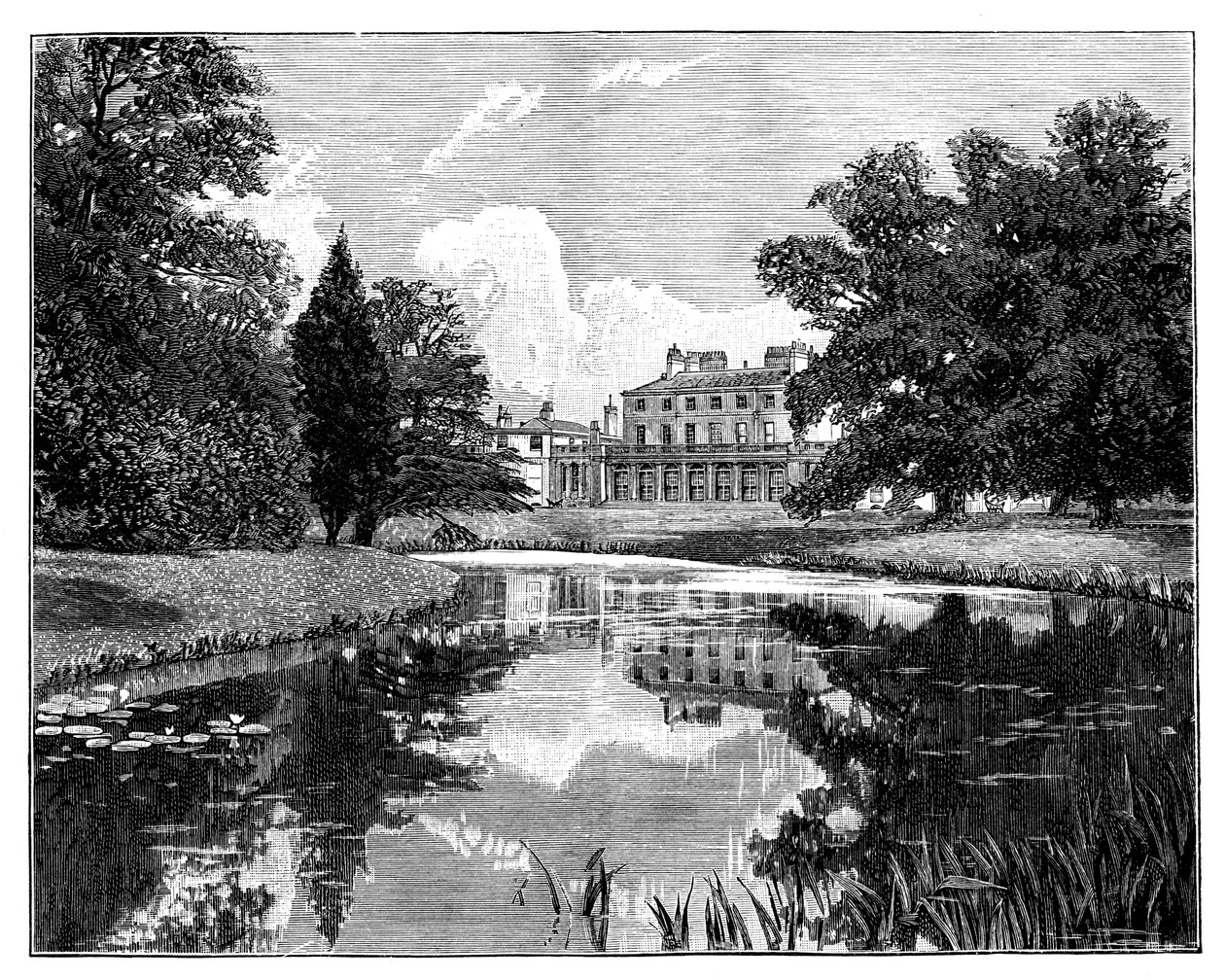 Frogmore House, poblíž hradu Windsor, Berkshire od Unbekannt