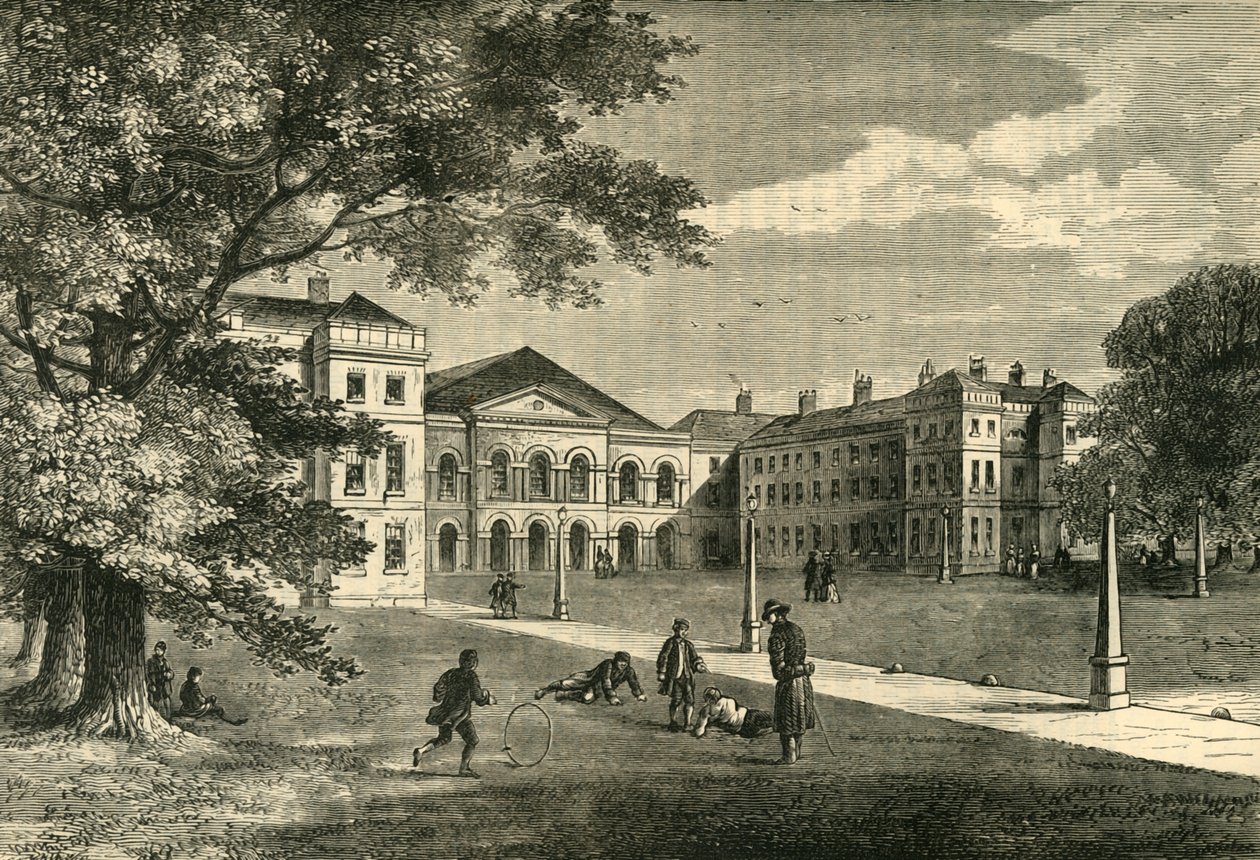 Front of Foundling Hospital, c1876. od Unbekannt