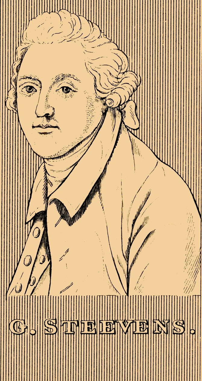 G. Steevens, 1736-1800, 1830. od Unbekannt