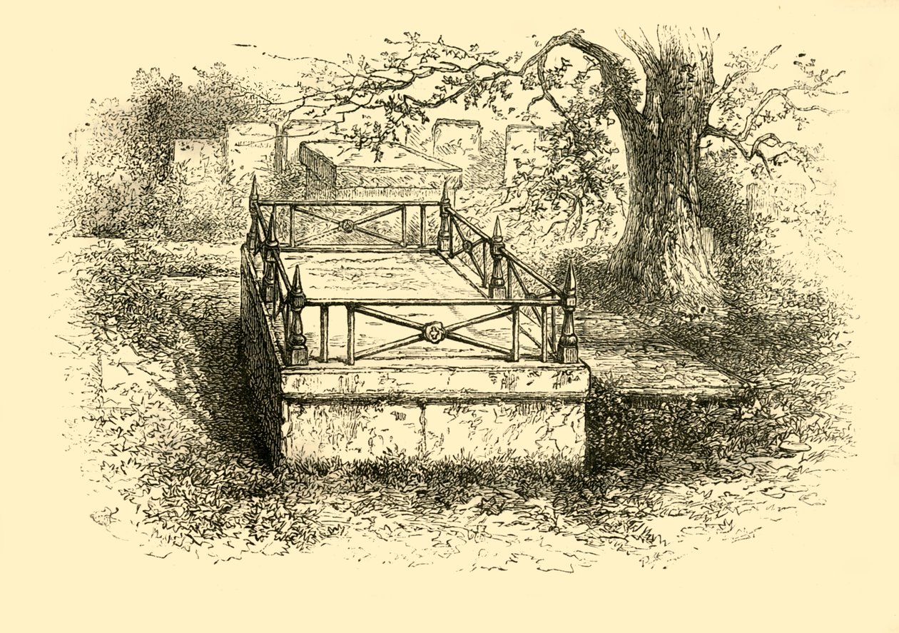 Gainsboroughs Grave, 1881. od Unbekannt