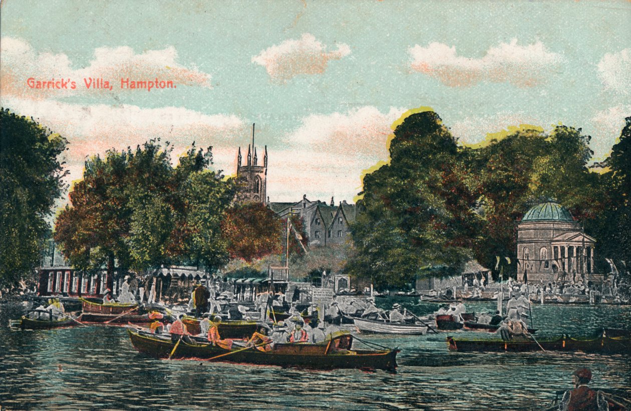 Garricks Villa, Hampton, c1910 od Unbekannt