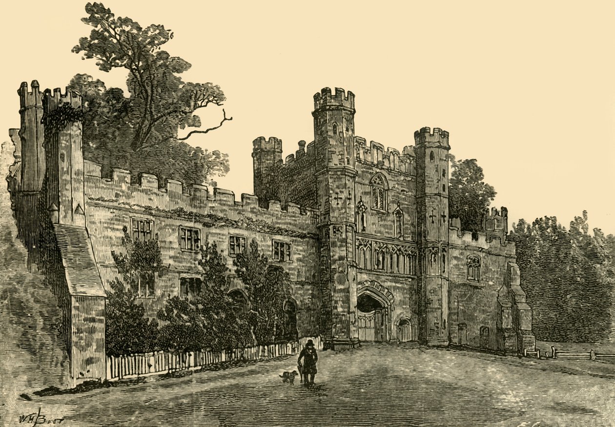 Gateway of Battle Abbey, 1898. od Unbekannt