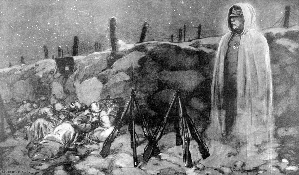 Generál Joseph Joffre, 1915 od Unbekannt