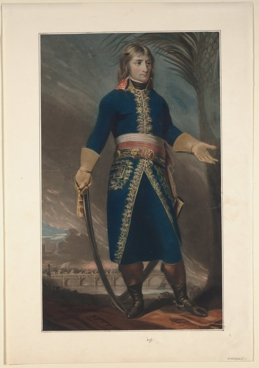 Generál Napoleon Bonaparte, 1796 od Unbekannt
