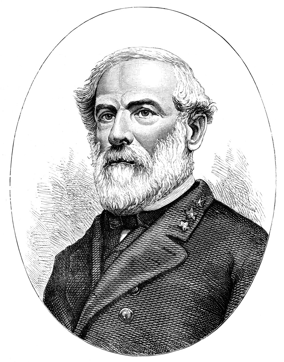 Generál Robert E Lee 1807-1870, americký generál od Unbekannt