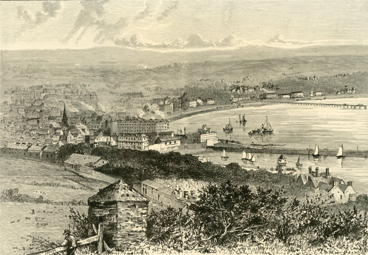 Celkový pohled na Douglas, 1898. od Unbekannt