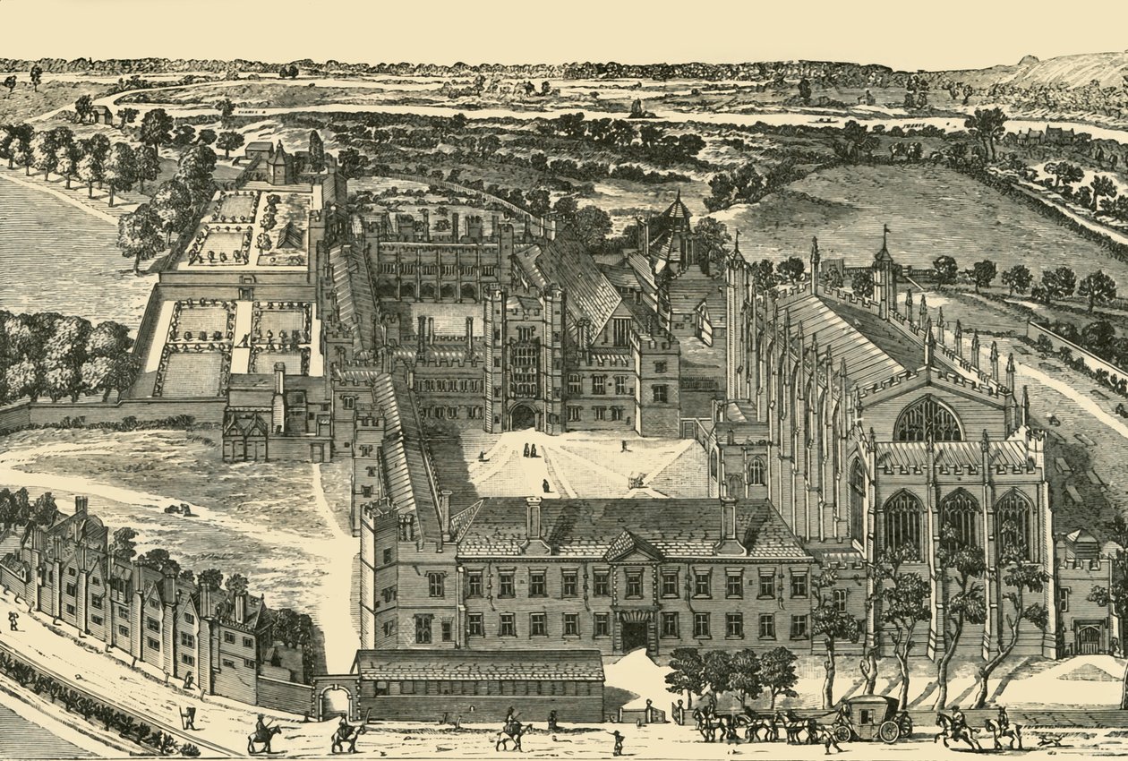 Celkový pohled na Eton College, 1911. od Unbekannt