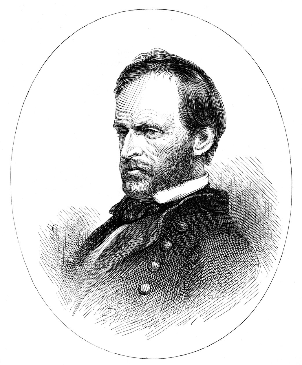 Generál William Tecumseh Sherman , americký generál od Unbekannt