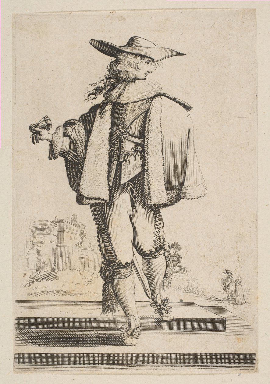 Gentleman with a Glove, 1629. od Unbekannt