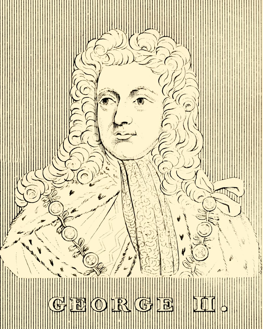 Jiří II., 1683-1760, 1830. od Unbekannt