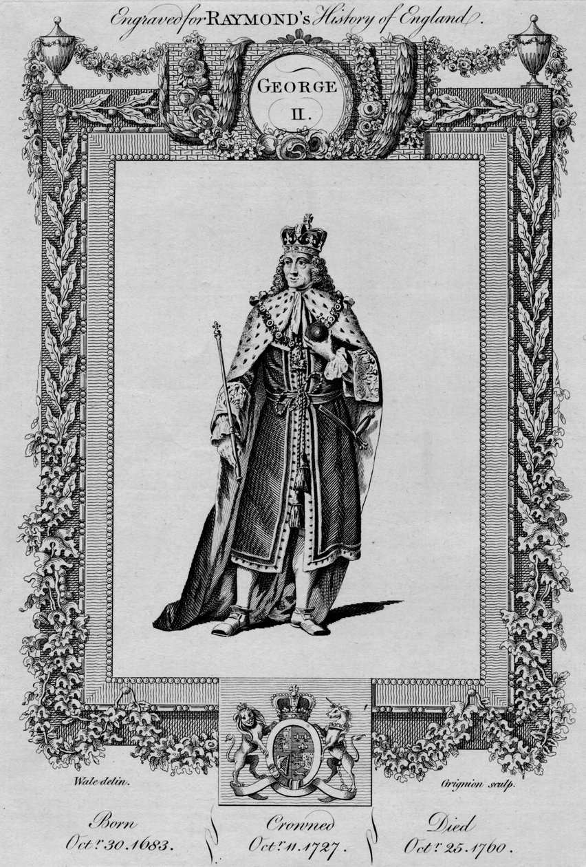 Jiří II, c1787 od Unbekannt