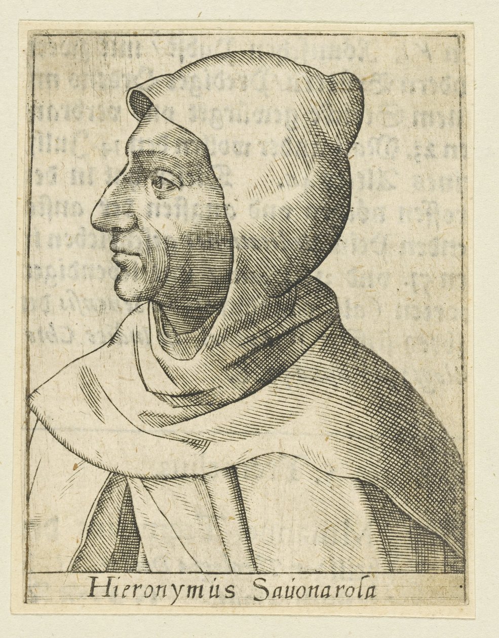 Girolamo Savonarola, ca. 1600. od Unbekannt