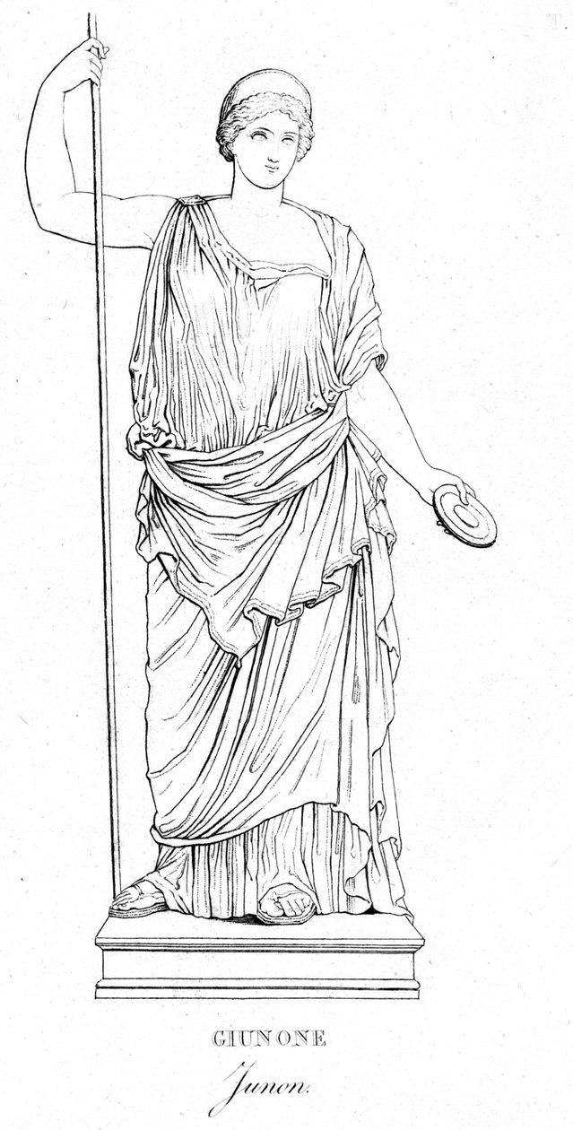 Juno Junon, c1850 od Unbekannt
