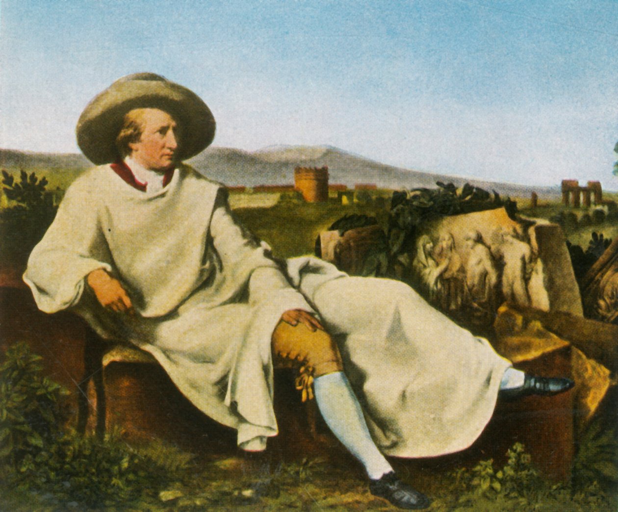 Goethe v Itálii, 1786-1788, 1936. od Unbekannt