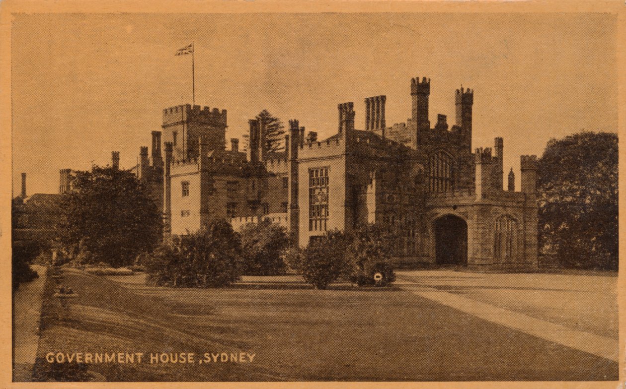 Vládní dům, Sydney, c1900. od Unbekannt