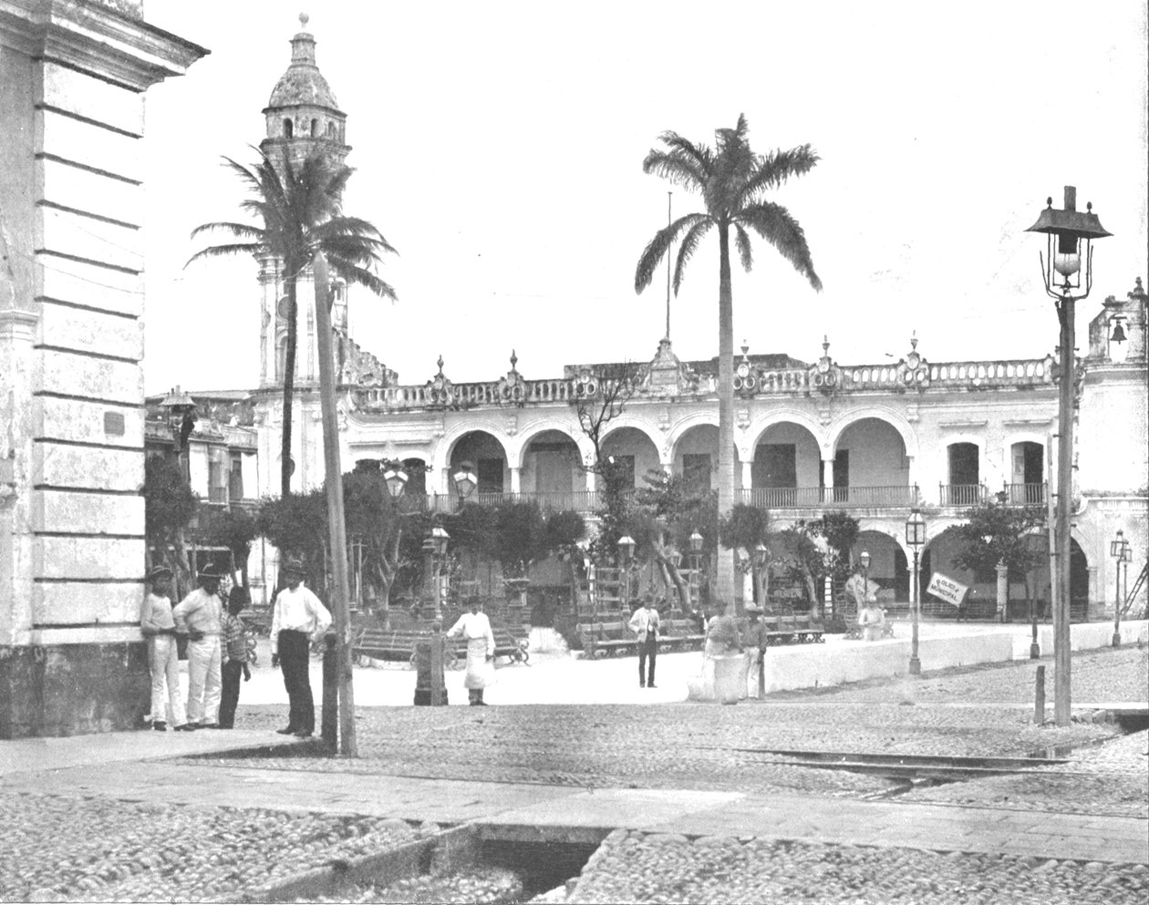 Governors Palace, Vera Cruz, Mexiko, c1900. od Unbekannt
