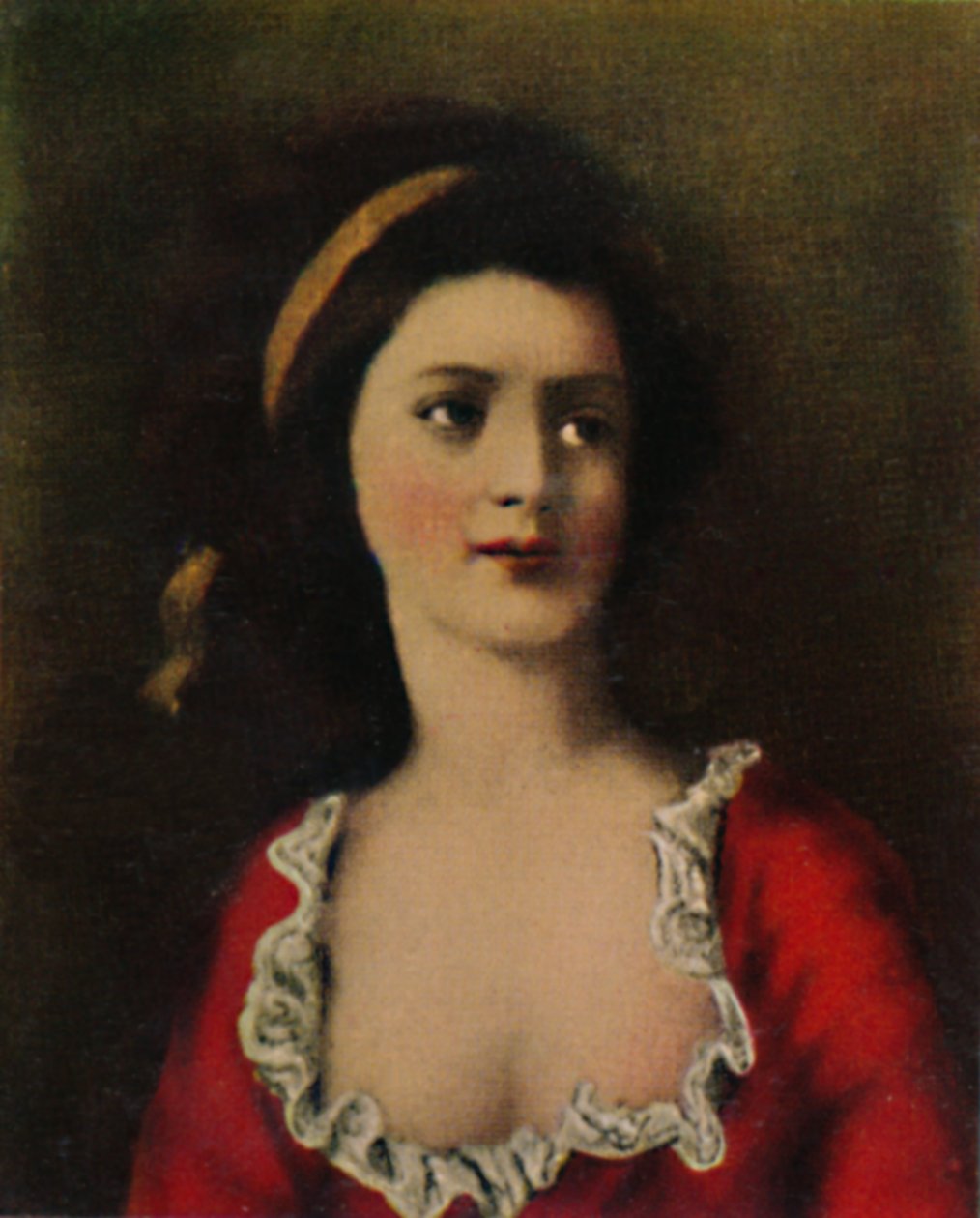 hraběnka Potocká 1776-1867. - Obraz Kucharského, 1934. od Unbekannt