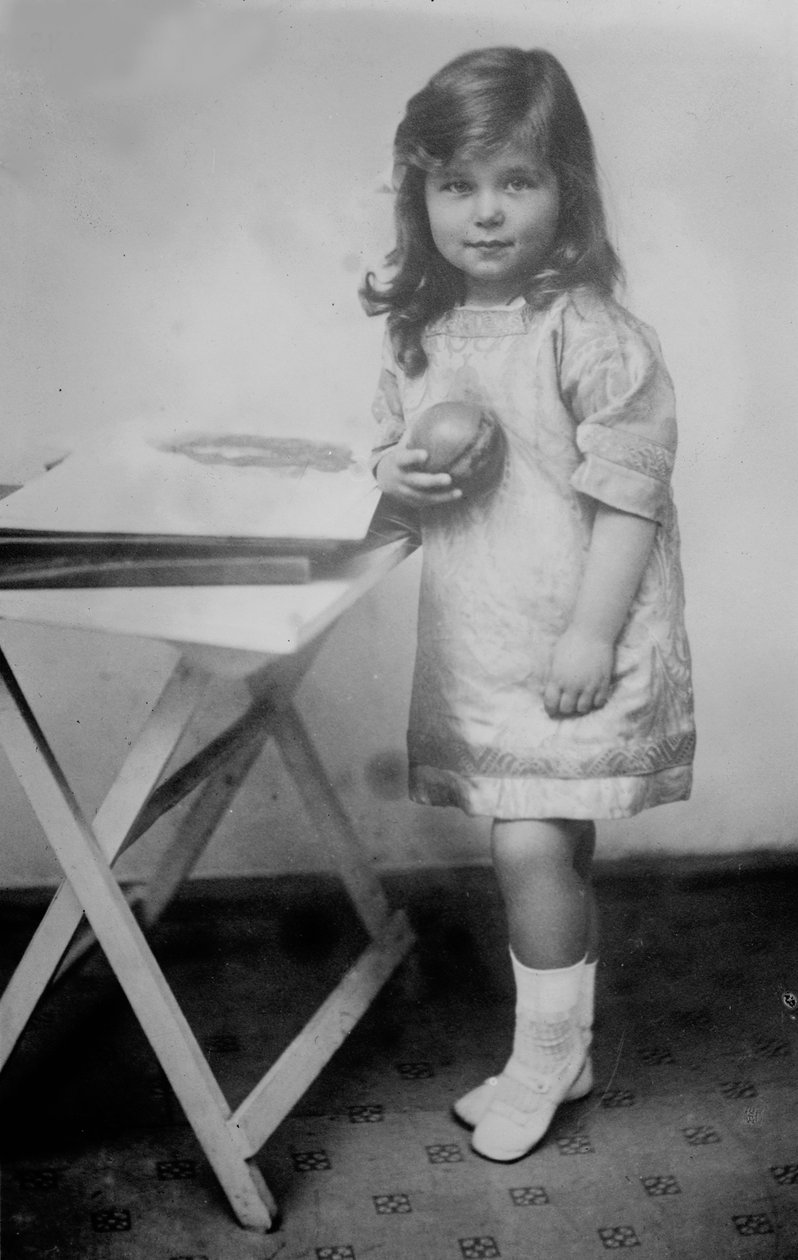 Velkokněžna Kira Kirillovna z Ruska, c1912. od Unbekannt