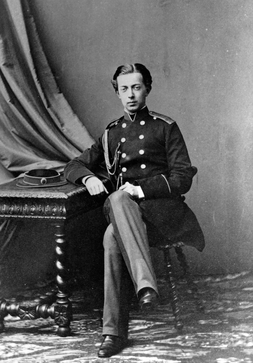 Velkokníže Nicholas Alexandrovič Ruska, 1862 od Unbekannt