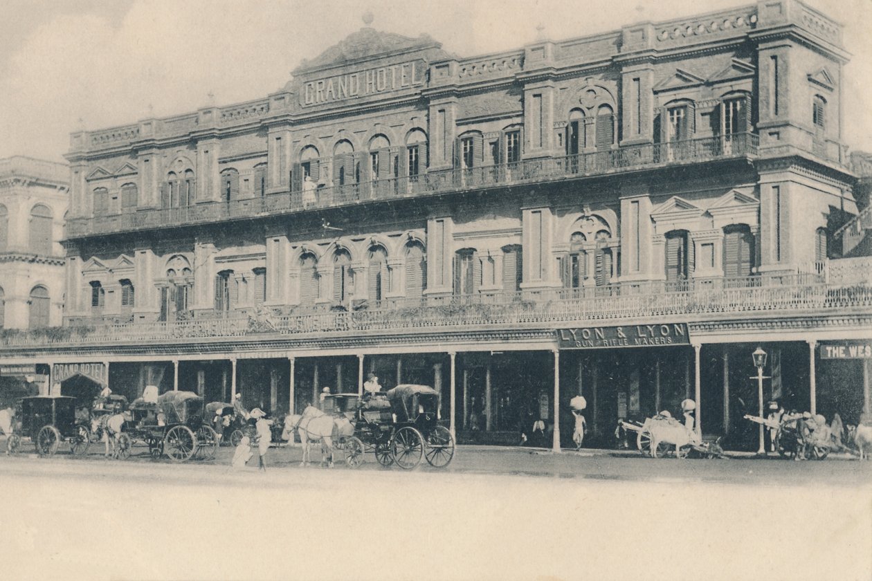 Grand Hotel, Kalkata, 1902. od Unbekannt