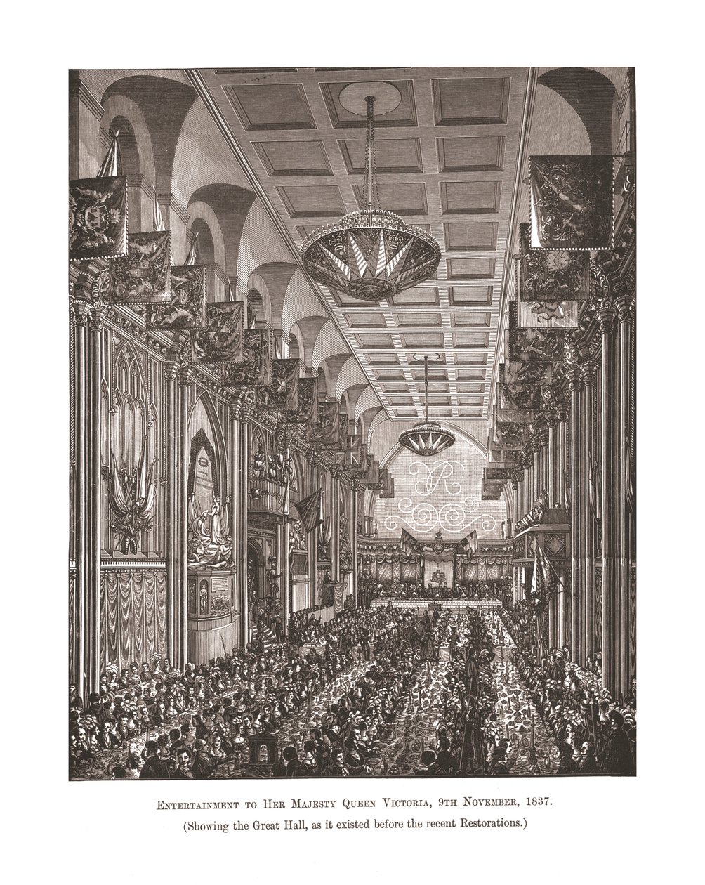 Great Hall Guildhall, 1837, 1886 od Unbekannt