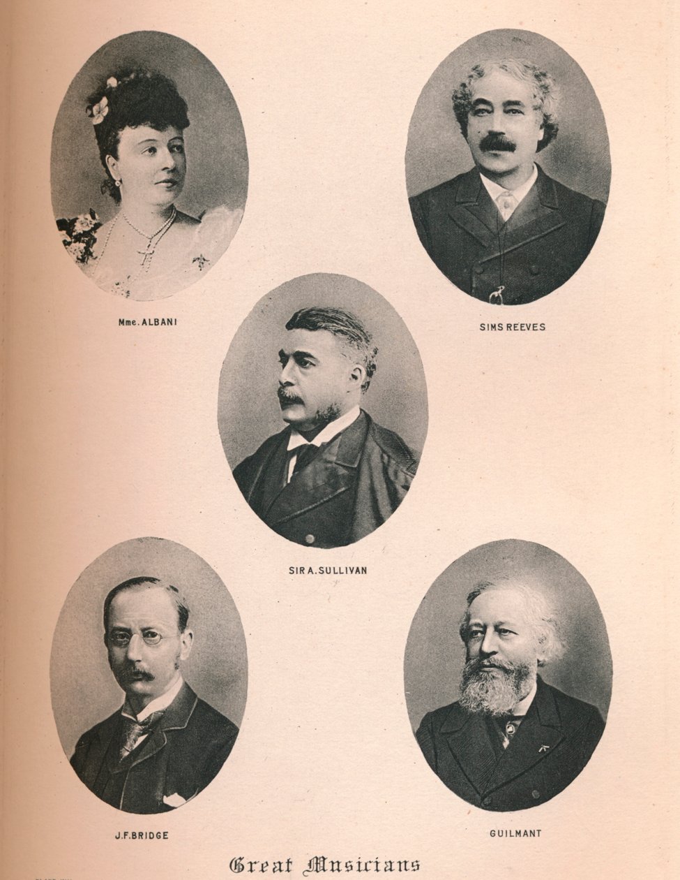 Velcí hudebníci - Deska XIV., 1895 od Unbekannt