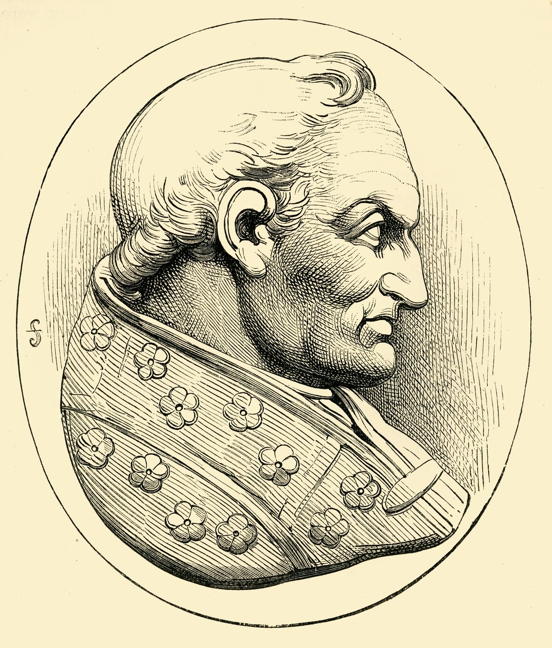 Řehoř Veliký, c540-604, 1890. od Unbekannt