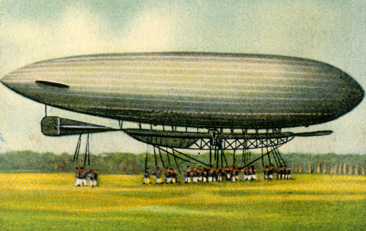 Vojenská vzducholoď Gross-Basenach M I, 1908, 1932. od Unbekannt