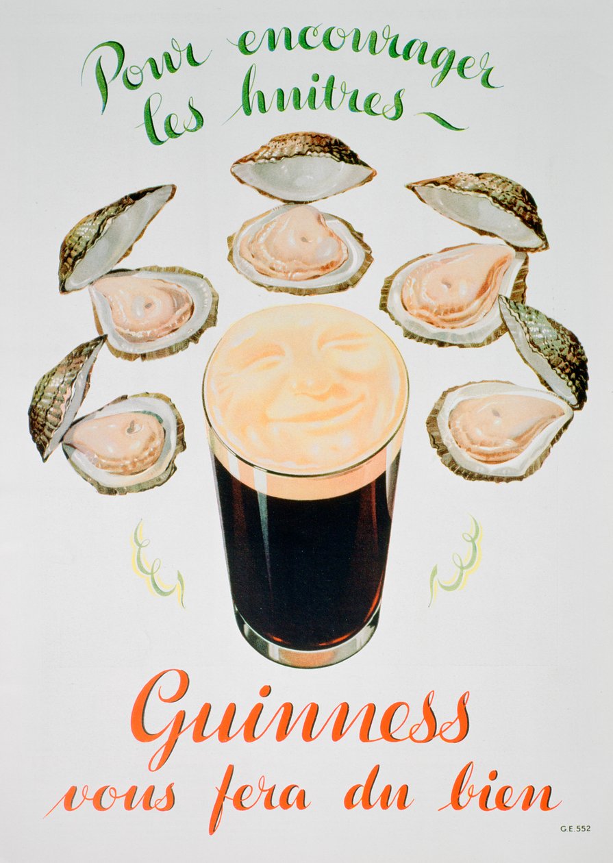 Guinnessova reklama, 1936 od Unbekannt