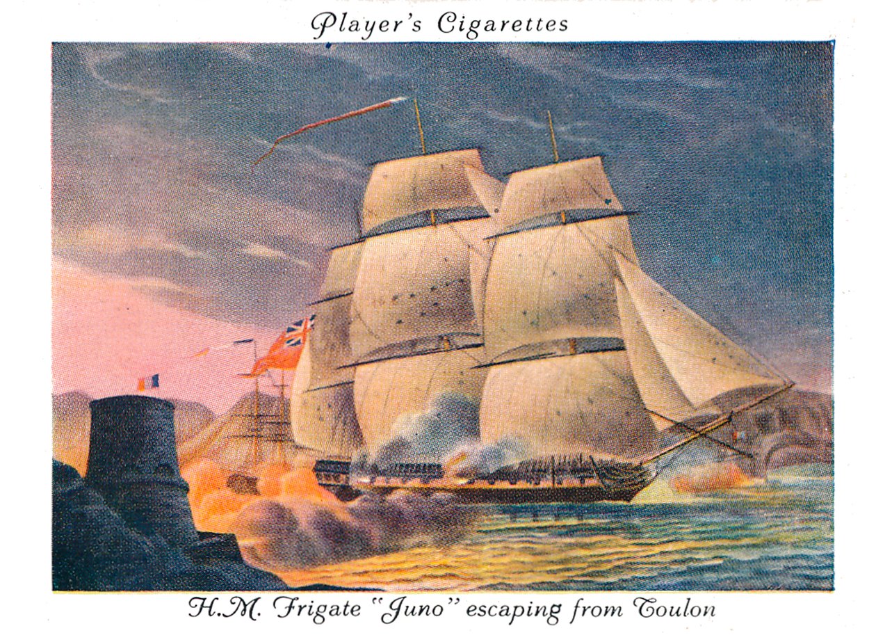 H.M.FrigateJuno na útěku z Toulonu, 1936. od Unbekannt