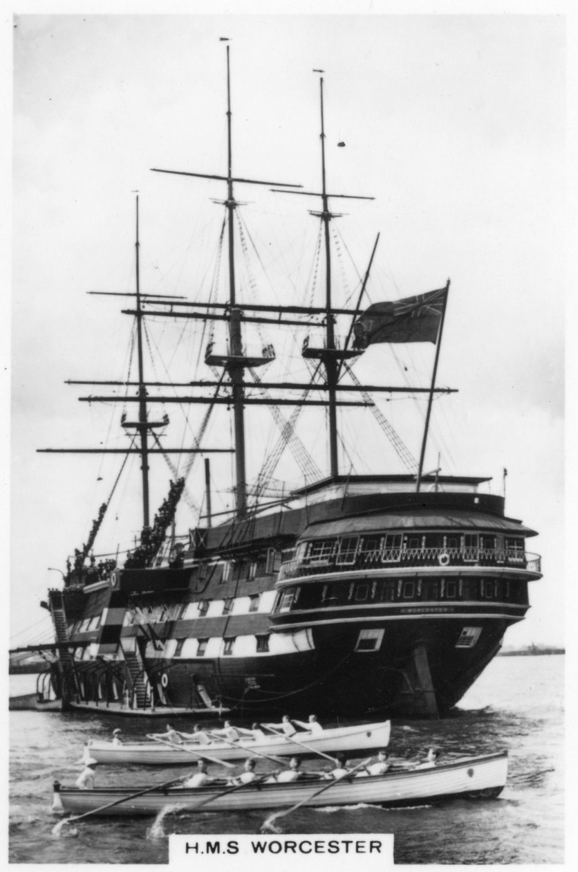 HMS Worcester, 1937 od Unbekannt