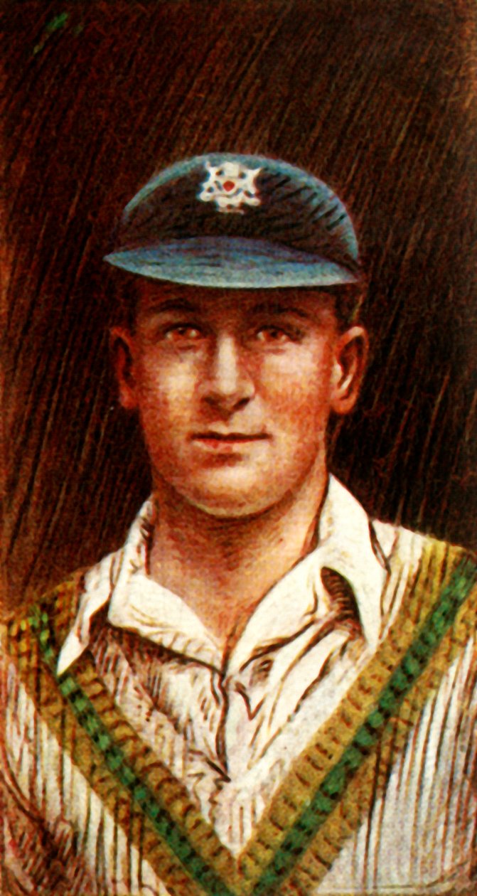 H. Larwood Notts, 1928. od Unbekannt