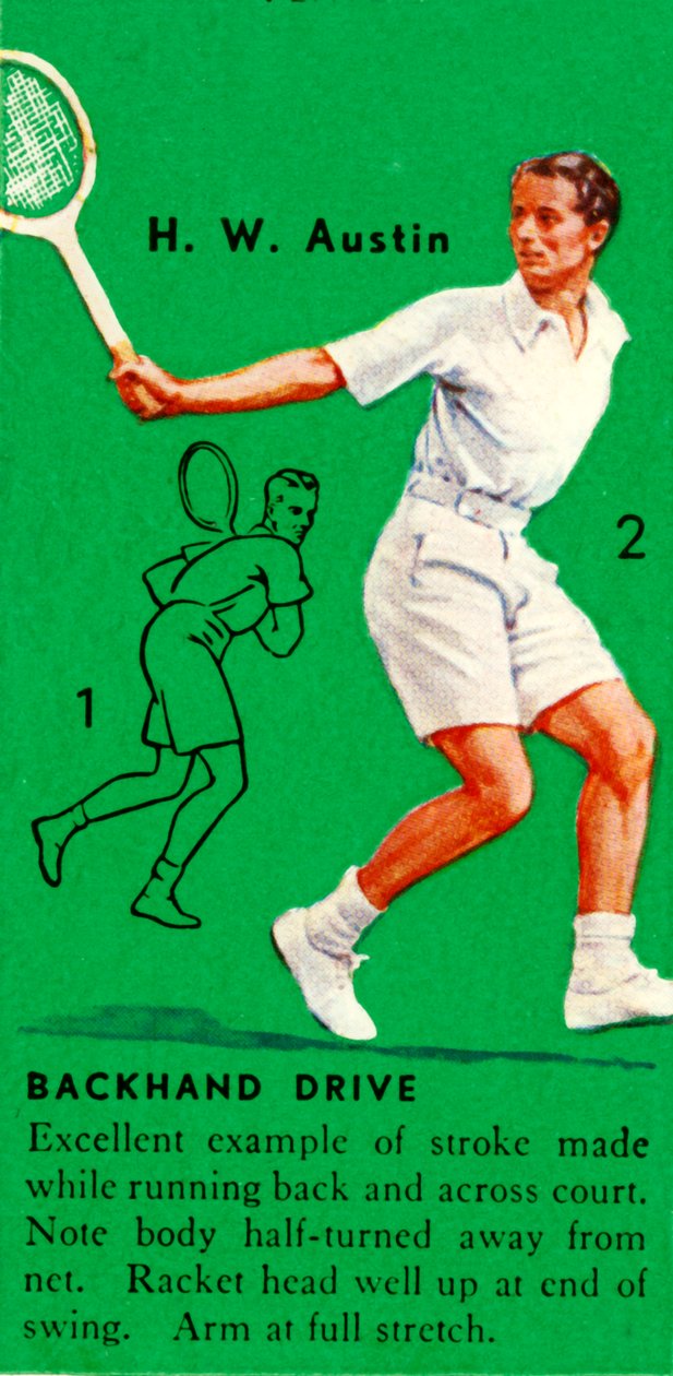 H. W. Austin - Backhand Drive, c1935. od Unbekannt