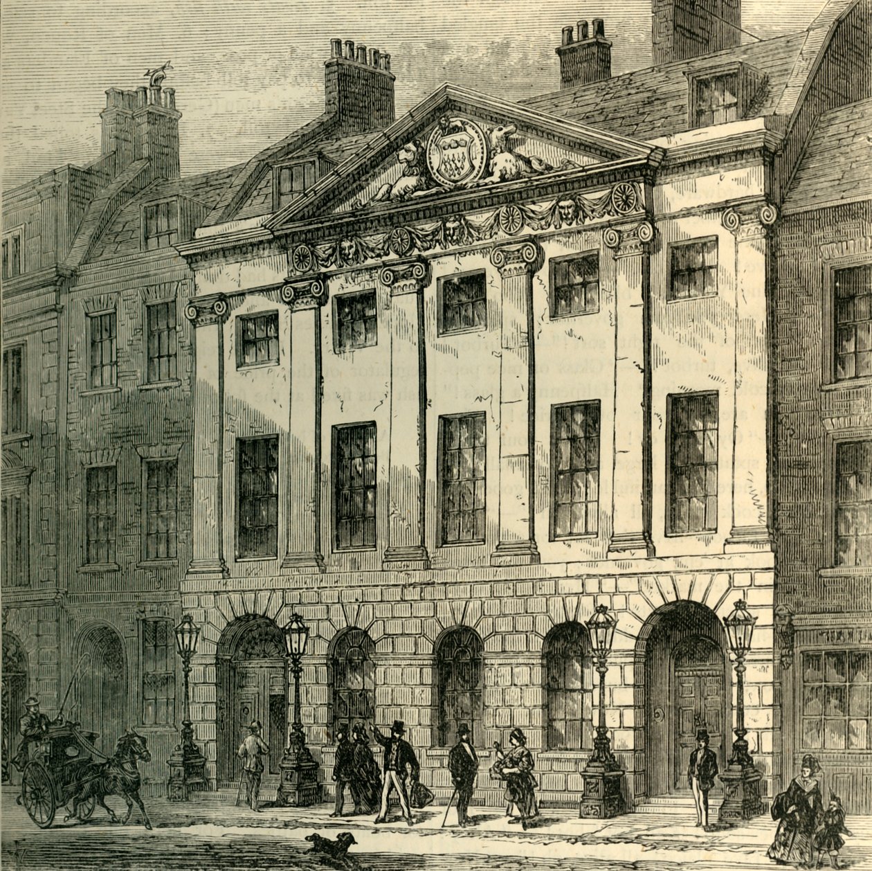Hall of the Skinners Company, c1872. od Unbekannt